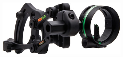 TRUGLO BOW SIGHT RANGE ROVER 1-PIN .019 DIA BLACK - for sale