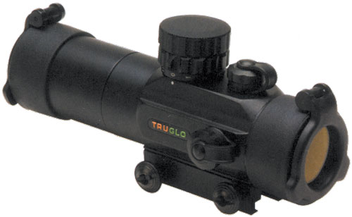 TRUGLO 1X30MM SIGHT RED/GREEN CIRCLE-DOT W/MOUNT BLACK MATTE - for sale