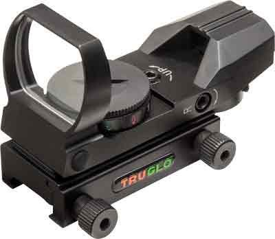 TRUGLO PANORAMIC SIGHT 4-RETICLE RED/GREEN BLACK - for sale