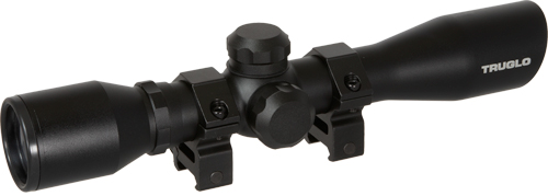 TRUGLO SCOPE 4X32MM SHOTGUN/ RIMFIRE DIAMOND RETCL BLACK - for sale