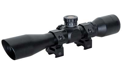 TRUGLO TRU-BRITE 4X32MM SCOPE TACTICAL MIL-DOT W/RINGS BLACK - for sale