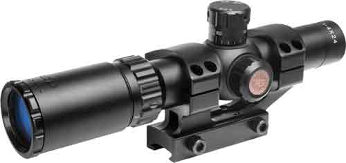 TRUGLO TACTICAL 1-4X24MM SCOPE 30MM TUBE BDC MIL-DOT - for sale