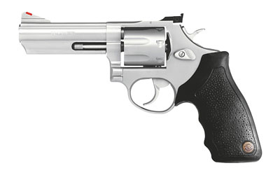TAURUS 66 357MAG 4" AS 7-SHOT MATTE STAINLESS STEEL RUBBER - for sale