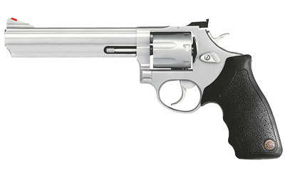 TAURUS 66 357MAG 6" AS 7-SHOT MATTE STAINLESS STEEL RUBBER - for sale