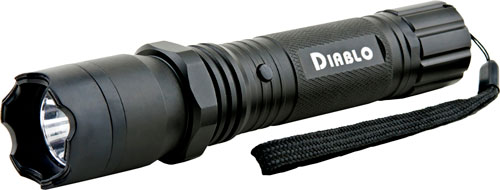 GUARD DOG DIABLO STUN GUN W/ 3 TAC LIGHT 4.5 MILLION VOLTS BL - for sale