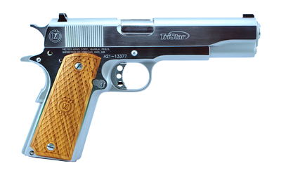 TRISTAR AMERICAN CLASSIC GOV'T 1911 9MM 5" CHROME/WOOD< - for sale