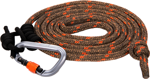 TETHRD 11MM TREE TETHER 8' W/CARABINER & PRUSIK CORD - for sale