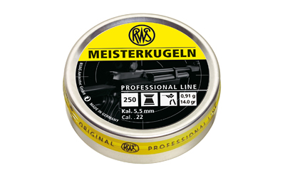 RWS PLTS .22 MEISTERKUGELN 250/TIN - for sale