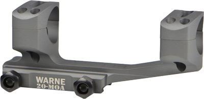 WARNE X-SKEL MOUNT 1" 20MOA PICATINNY TACTICAL GRAY - for sale