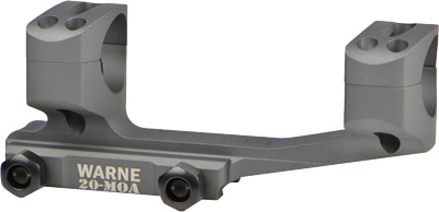 WARNE X-SKEL MOUNT 1" 20MOA PICATINNY TACTICAL GRAY< - for sale