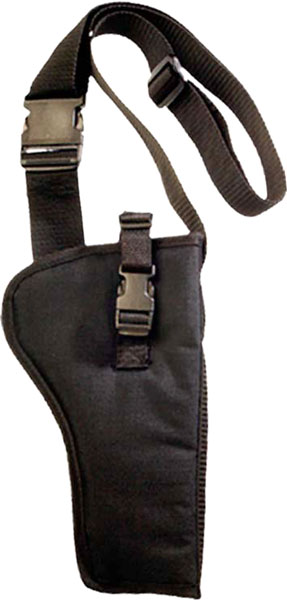 BULLDOG BANDOLIER HOLSTER RH NYLON BLK 6.5-8 3/8" BBL K,L,N - for sale