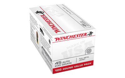 WIN USA TRGT 45AUTO 185GR FMJ 50/500 - for sale