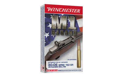 WINCHESTER M1 GARAND 30-06 150GR FMJ 20RD 10BX/CS - for sale