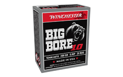 WINCHESTER BIG BORE 10MM 200GR JSP 20RD 10BX/CS - for sale